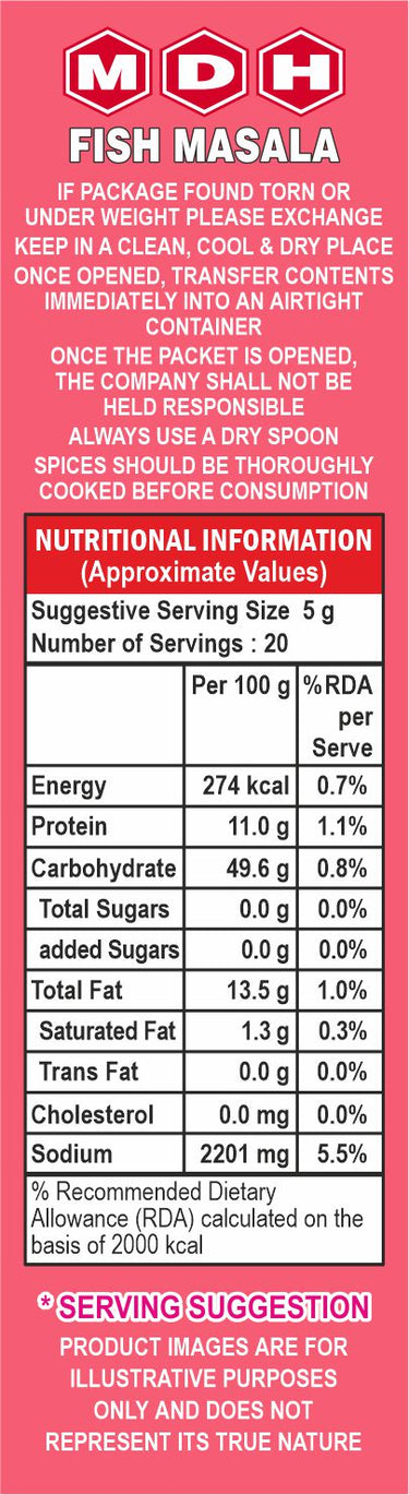 MDH-Fish Masala-100gm